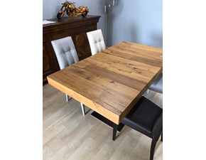 Tavolo rettangolare in legno Pura Artigianale in Offerta Outlet