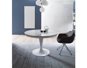 Tavolo Scavolini Hover Rotondi Rotondi allungabili Vetro Tavolo Scavolini Hover Rotondi Rotondi allungabili Vetro
