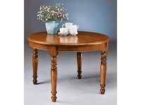 tavolo rotondo allugabile ovale in legno scontato outlet Mottes mobili