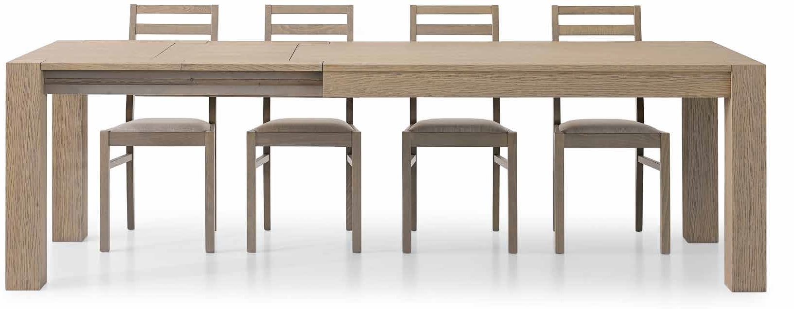 Tavolo rovere naturale doppia allunga - Tavoli a prezzi scontati