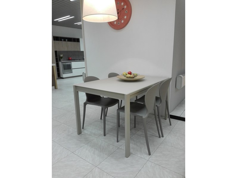 Tavolo Sabbia Artigianale In Vetro Allungabile