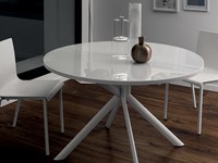 Tavolo Scavolini Hover Rotondi Rotondi allungabili Vetro