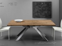 Tavolo Steel rettangolare fisso